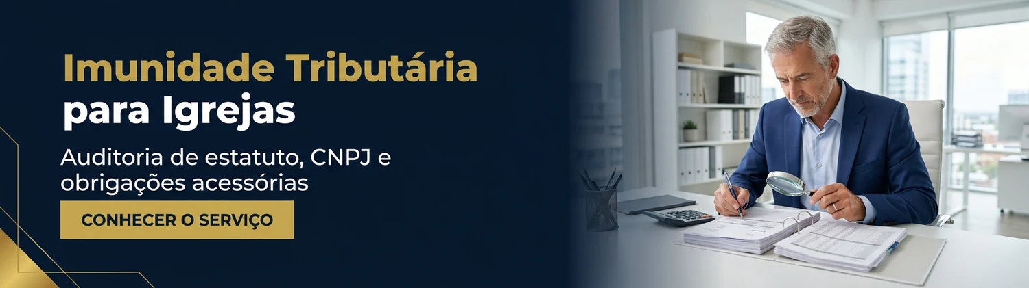 Imunidade Tributária para Igrejas — conhecer o serviço da Contábil Church