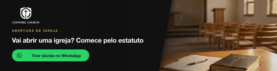 Tire suas dúvidas sobre o estatuto da igreja no WhatsApp