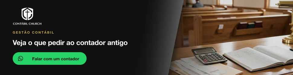 Fale com a Contábil Church sobre a transição de contador da sua igreja