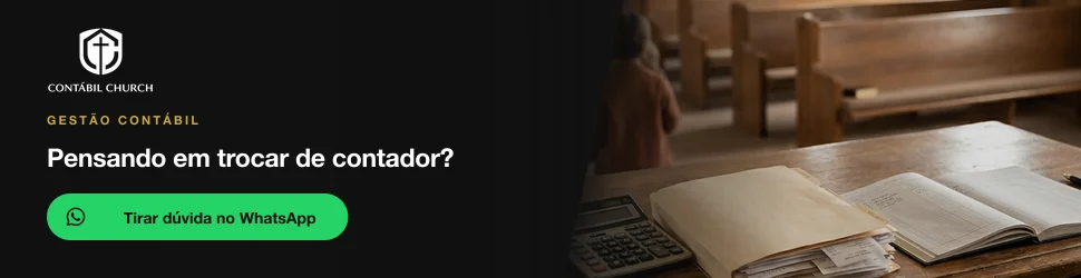 Tire dúvidas sobre a troca de contador da igreja no WhatsApp